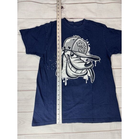 Goofy Whud Up T-Shirt Boys Size M Disneyland Walt Disney World Double Stitch Hat - Picture 5 of 7